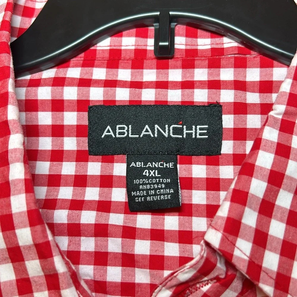 Men’s Ablanche Casual Button Down Shirt-4XL. 3-40 - Picture 5 of 9